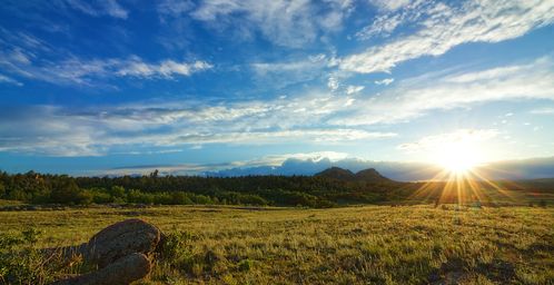 Slapen op een echte ranch